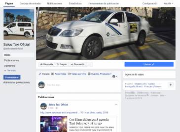 Salou Taxi ya tiene Facebook... Síguenos!!!